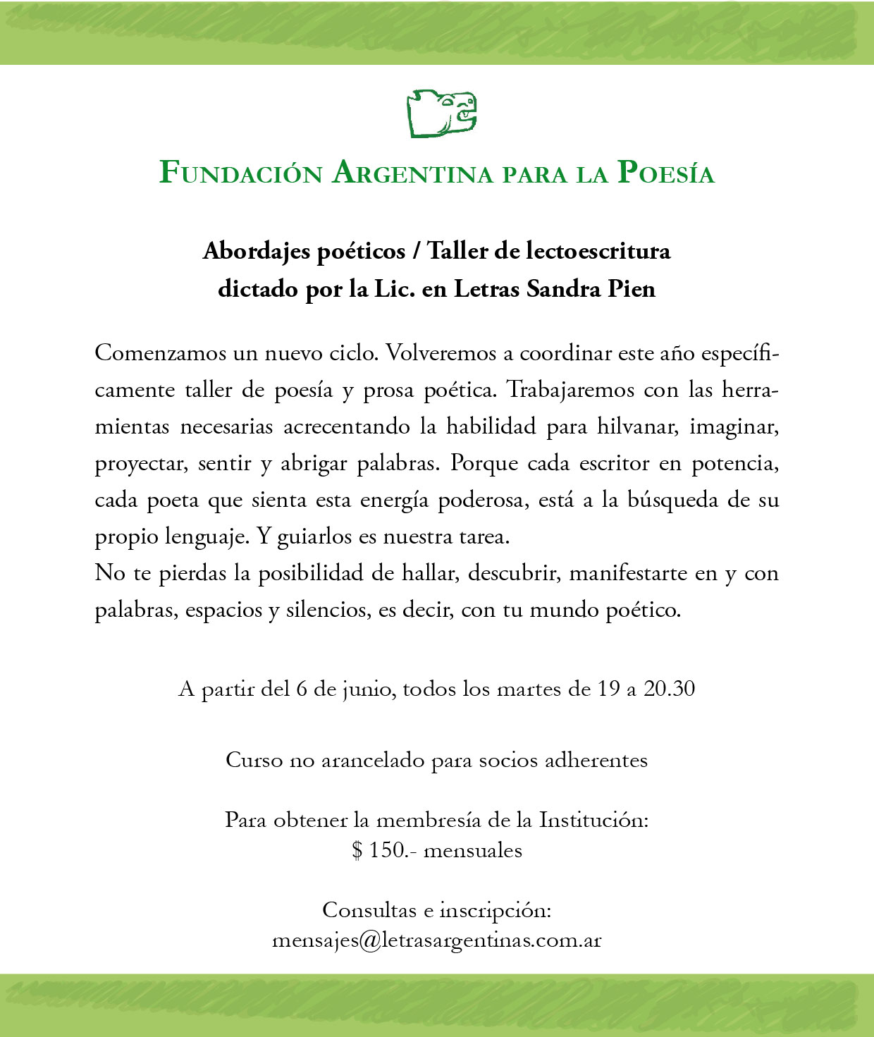 Talleres Literarios 2017